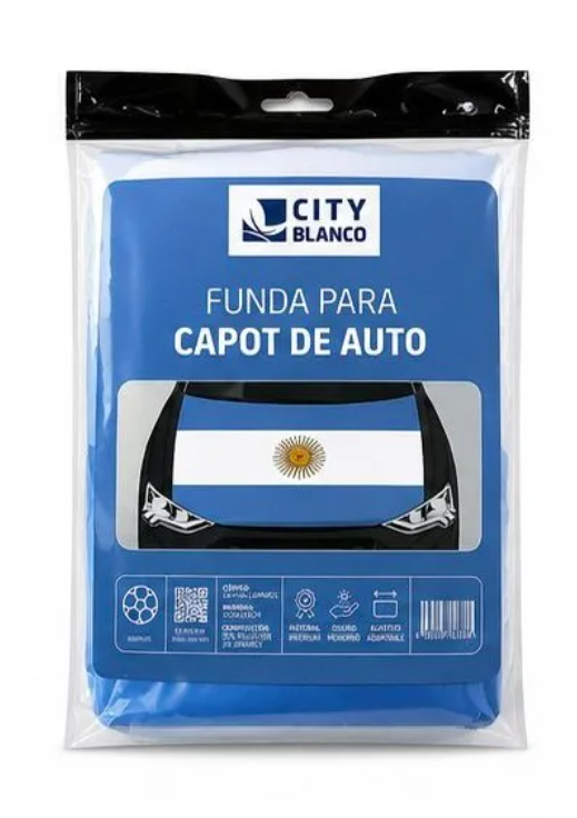 Bandera argentina para capot